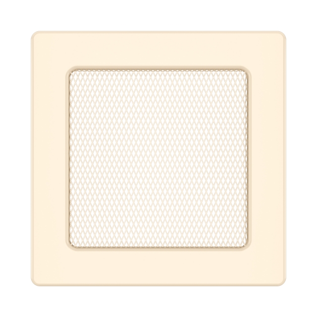 Fireplace ventilation grille SAVEN 17х17 cream
