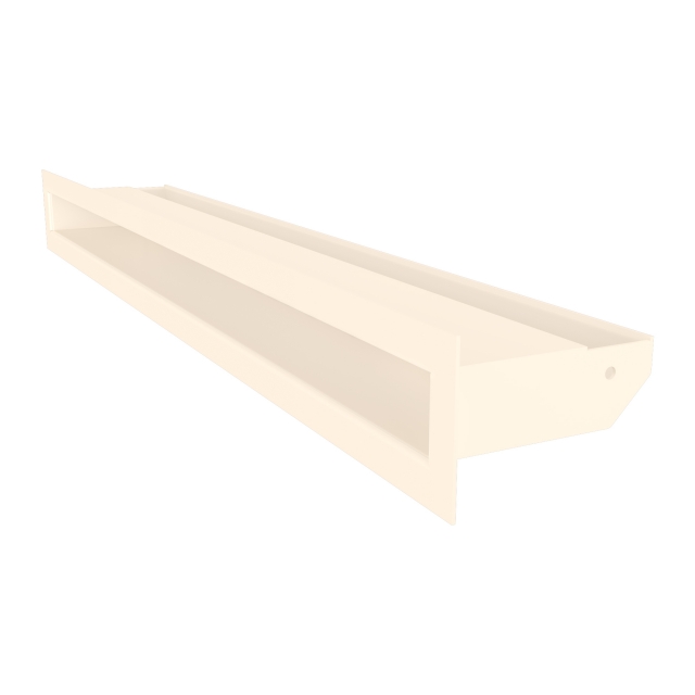 Fireplace ventilation grille SAVEN Loft 60х600 cream. Photo 2