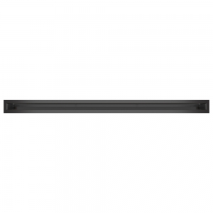 Fireplace ventilation grille SAVEN Loft 60х1000 graphite