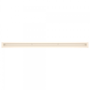 Fireplace ventilation grille SAVEN Loft 60х1000 cream