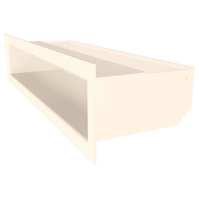 Fireplace ventilation grille SAVEN Loft 90х400 cream. Photo 2