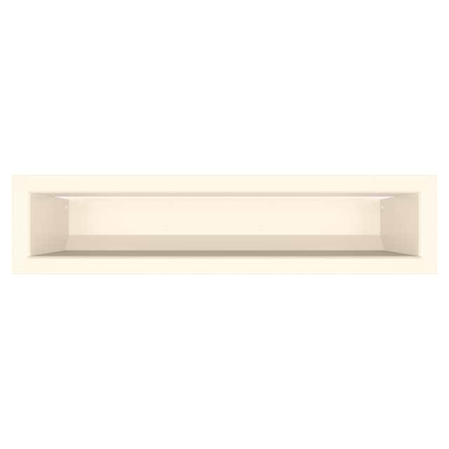 Fireplace ventilation grille SAVEN Loft 90х400 cream