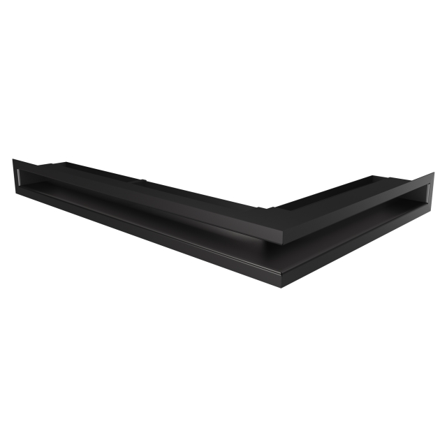 Fireplace ventilation grille 60х400х600 SAVEN Loft Angle black