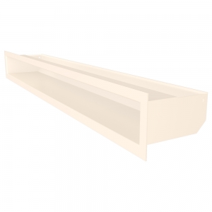 Fireplace ventilation grille SAVEN Loft 90х800 cream. Photo 2