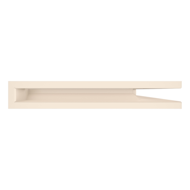Fireplace ventilation grille 60х600х400 SAVEN Loft Angle cream. Photo 3