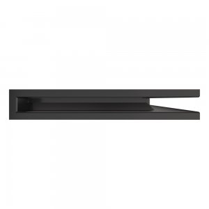 Fireplace ventilation grille 60х600х400 SAVEN Loft Angle graphite. Photo 3