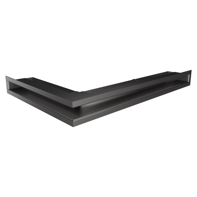 Fireplace ventilation grille 60х600х400 SAVEN Loft Angle graphite