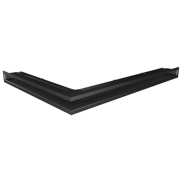 Fireplace ventilation grille 60х800х600 SAVEN Loft Angle black