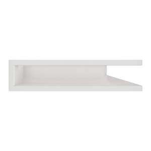 Kratka wentylacyjna kominkowa 90х600х400 SAVEN Loft Angle prawy kąt biała. Zdjęcia 2