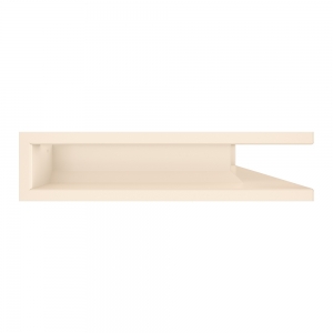 Kratka wentylacyjna kominkowa 90х600х400 SAVEN Loft Angle prawy kąt kremowa. Zdjęcia 3