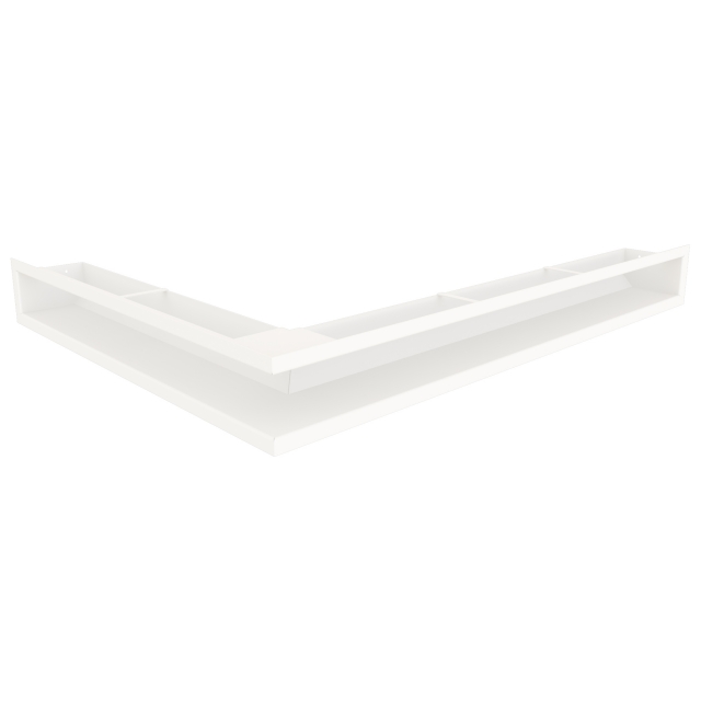 Fireplace ventilation grille 90х800х600 SAVEN Loft Angle white