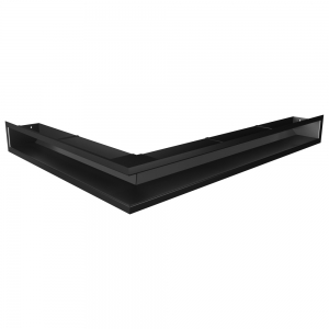 Fireplace ventilation grille 90х800х600 SAVEN Loft Angle black