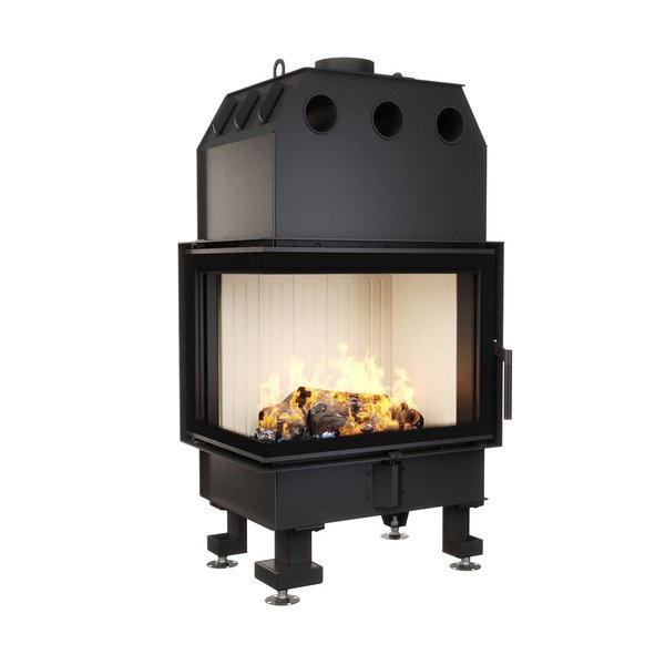 Wkład kominkowy SAVEN Energy 65х50х47L (14,5 kW) ECO. Zdjęcia 3D
