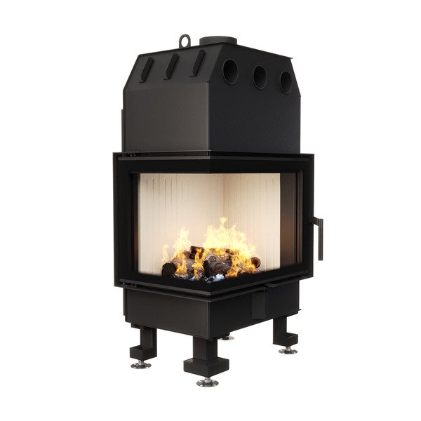 Wkład kominkowy SAVEN Energy 65х50х47L (14,5 kW) ECO. Zdjęcia 3D