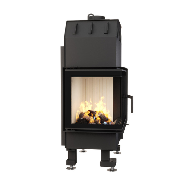 Камінна топка кутова SAVEN Energy 65х50х47L (14,5 kW) ECO. Фото 3D