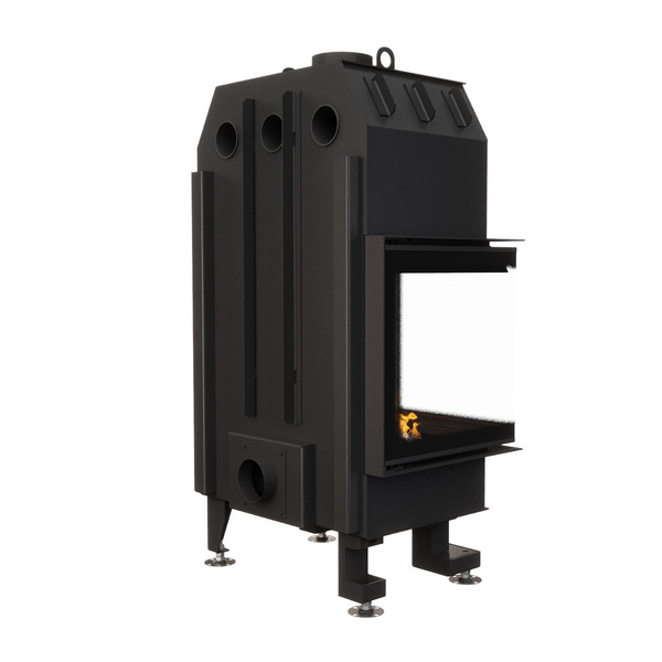 Каминная топка угловая SAVEN Energy 65х50х47L (14,5 kW) ECO. Фото 3D