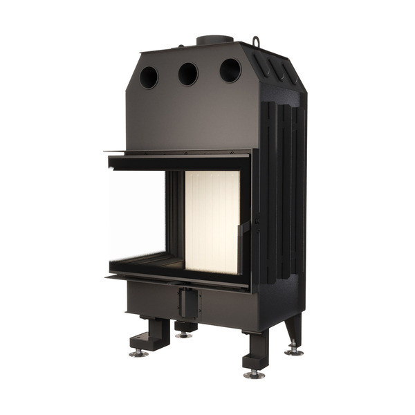 Каминная топка угловая SAVEN Energy 65x50x47L (14,5 kW) ECO. Фото 3D