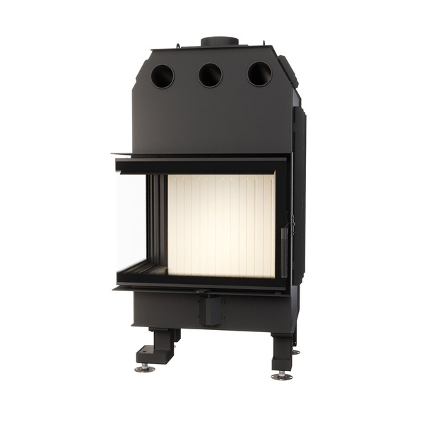 Каминная топка угловая SAVEN Energy 65x50x47L (14,5 kW) ECO. Фото 3D