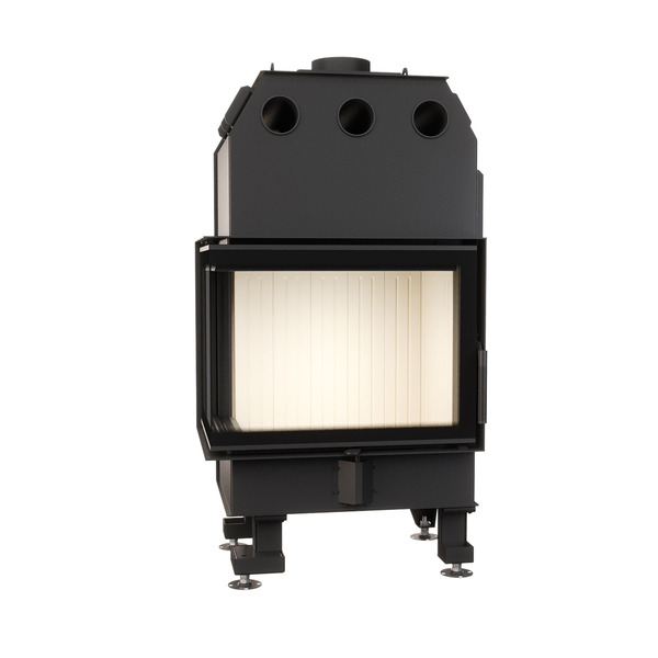 Каминная топка угловая SAVEN Energy 65x50x47L (14,5 kW) ECO. Фото 3D