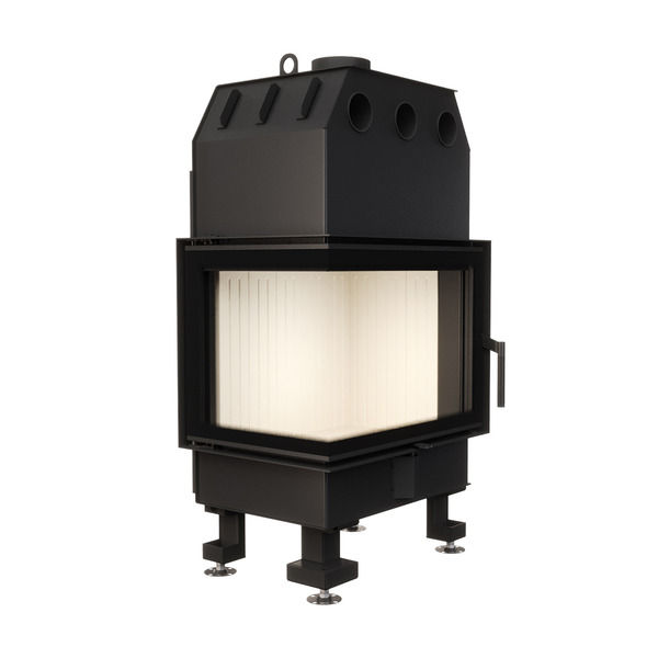 Каминная топка угловая SAVEN Energy 65х50х47L (14,5 kW) ECO. Фото 3D