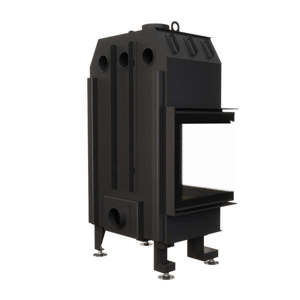 Каминная топка угловая SAVEN Energy 65x50x47L (14,5 kW) ECO. Фото 3D