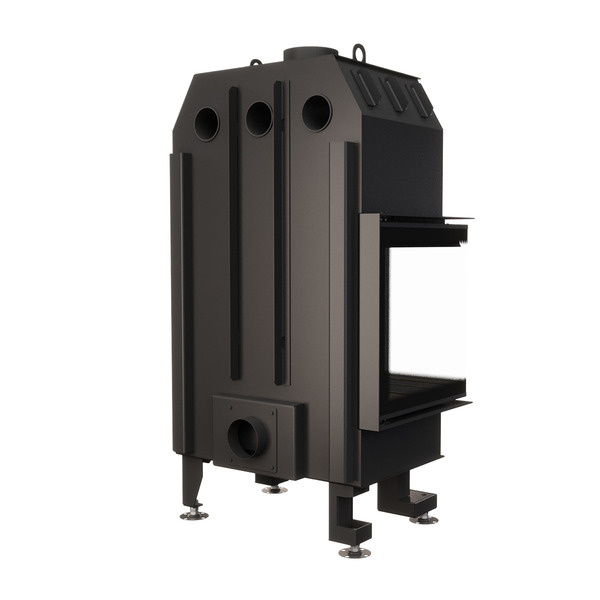 Каминная топка угловая SAVEN Energy 65x50x47L (14,5 kW) ECO. Фото 3D