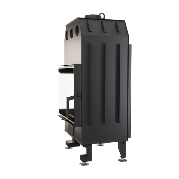Каминная топка угловая SAVEN Energy 65x50x47L (14,5 kW) ECO. Фото 3D