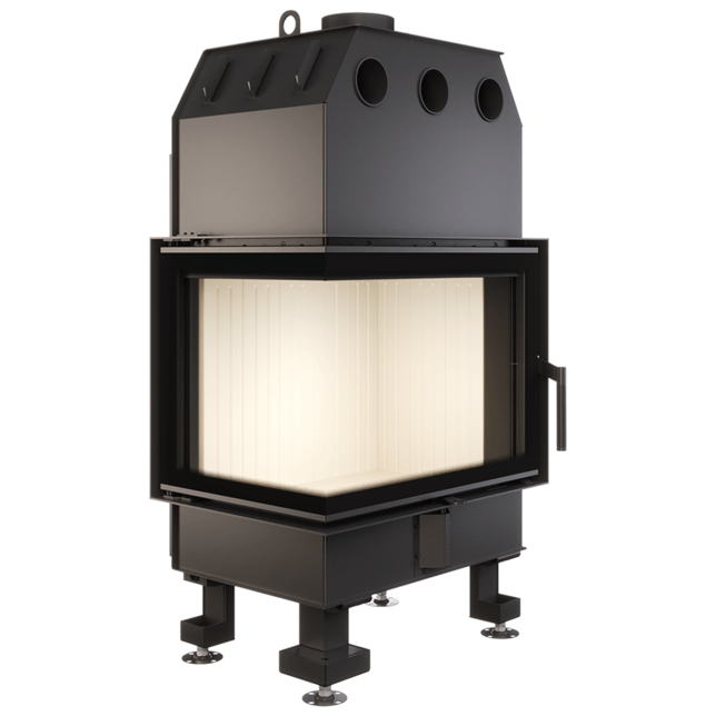 Каминная топка угловая SAVEN Energy 65x50x47L (14,5 kW) ECO. Фото 6
