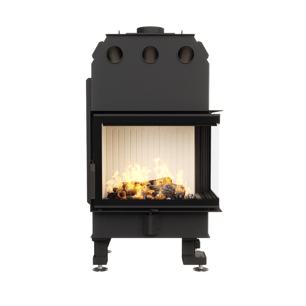 Каминная топка угловая SAVEN Energy 65х50х47R (14,5 kW) ECO. Фото 3D