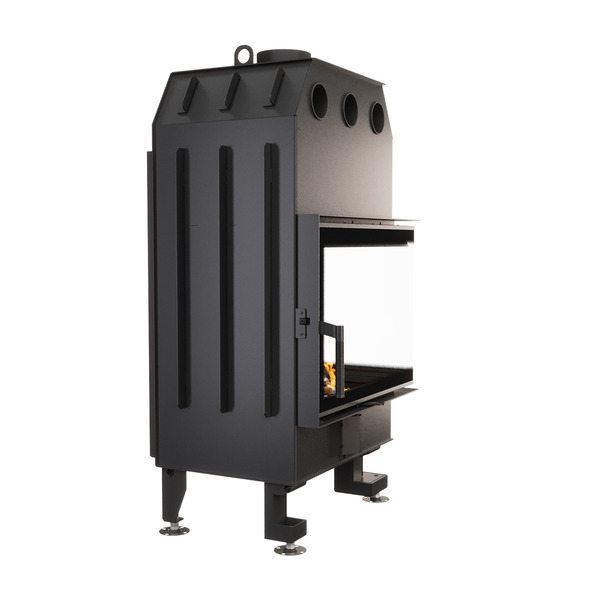 Каминная топка угловая SAVEN Energy 65х50х47R (14,5 kW) ECO. Фото 3D