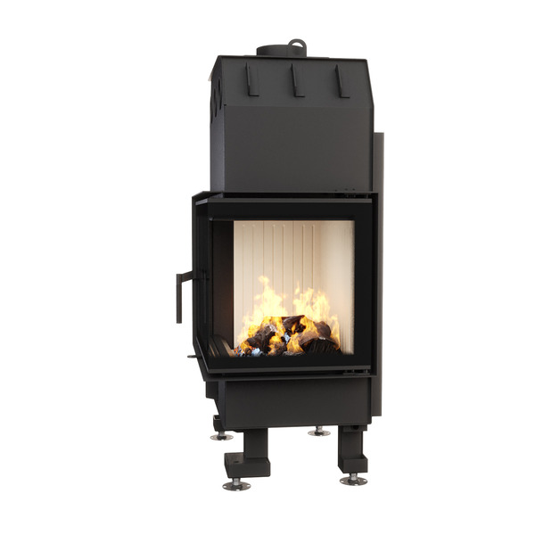 Камінна топка кутова SAVEN Energy 65x50x47R (14,5 kW) ECO. Фото 3D