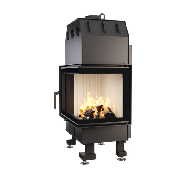 Камінна топка кутова SAVEN Energy 65x50x47R (14,5 kW) ECO. Фото 3D