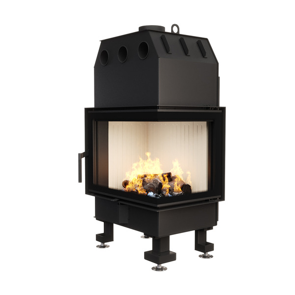 Камінна топка кутова SAVEN Energy 65x50x47R (14,5 kW) ECO. Фото 3D