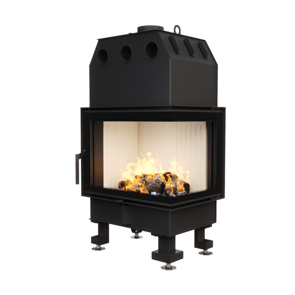 Камінна топка кутова SAVEN Energy 65x50x47R (14,5 kW) ECO. Фото 3D