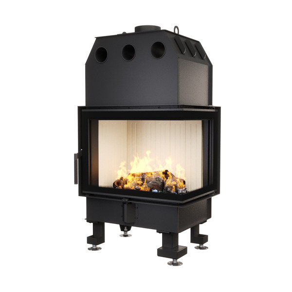 Камінна топка кутова SAVEN Energy 65x50x47R (14,5 kW) ECO. Фото 3D