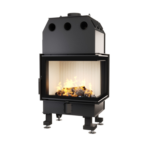 Камінна топка кутова SAVEN Energy 65x50x47R (14,5 kW) ECO. Фото 3D