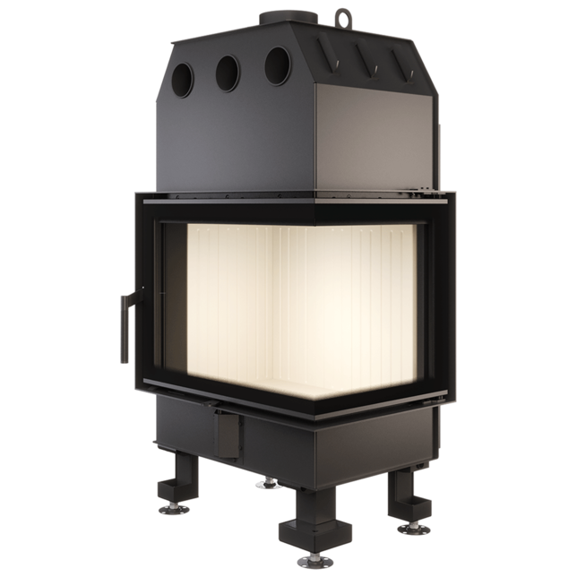 Каминная топка угловая SAVEN Energy 65x50x47R (14,5 kW) ECO. Фото 6