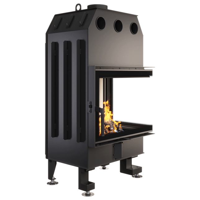Каминная топка угловая SAVEN Energy 65x50x47R (14,5 kW) ECO. Фото 4