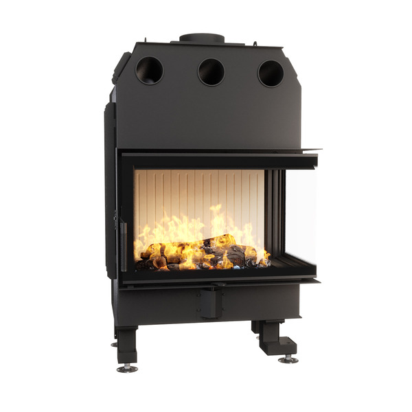 Wkład kominkowy SAVEN Energy 75x50x47R (15,1kW) ECO. Zdjęcia 3D
