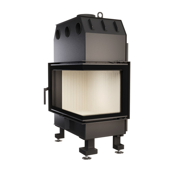 Wkład kominkowy SAVEN Energy 75x50x47R (15,1kW) ECO. Zdjęcia 3D