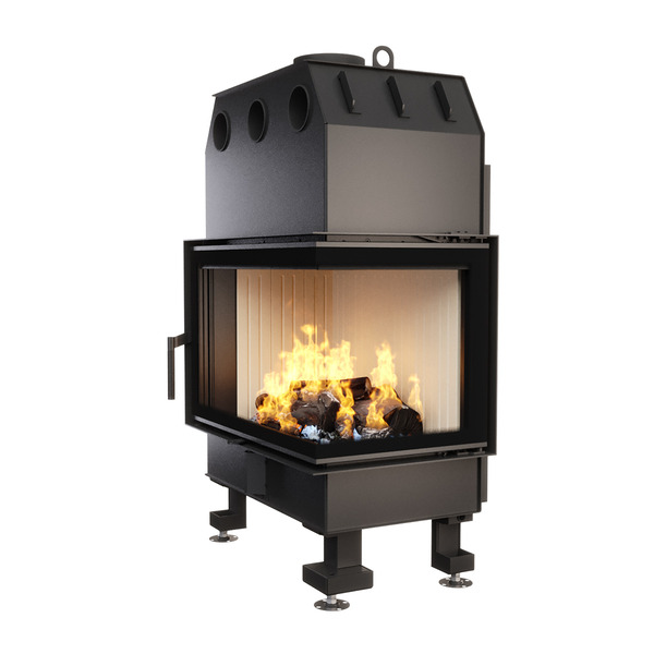 Wkład kominkowy SAVEN Energy 75x50x47R (15,1kW) ECO. Zdjęcia 3D