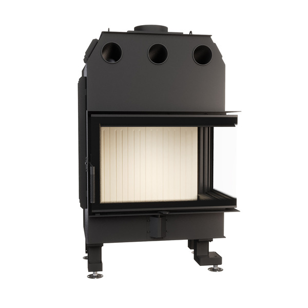 Камінна топка кутова SAVEN Energy 75х50х47R (15,1 kW) ECO. Фото 3D