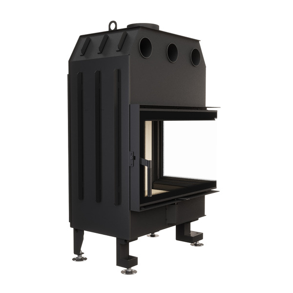 Камінна топка кутова SAVEN Energy 75х50х47R (15,1 kW) ECO. Фото 3D