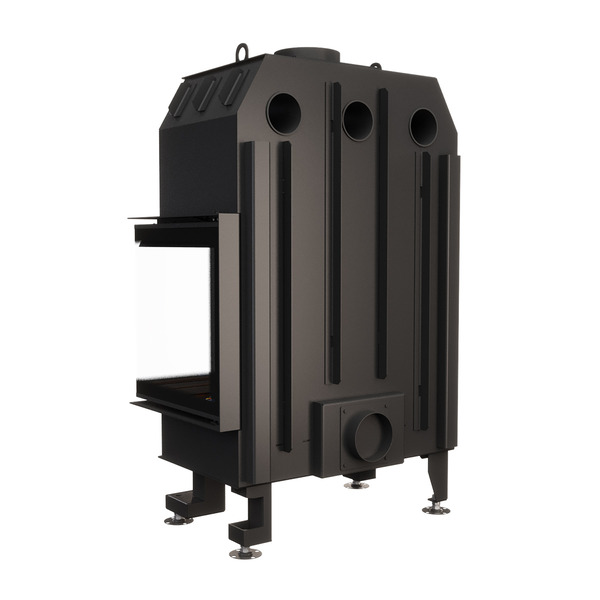 Камінна топка кутова SAVEN Energy 75х50х47R (15,1 kW) ECO. Фото 3D