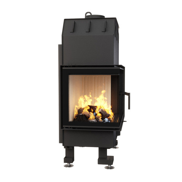 Каминная топка угловая SAVEN Energy 75х50х47L (15,1 kW) ECO. Фото 3D