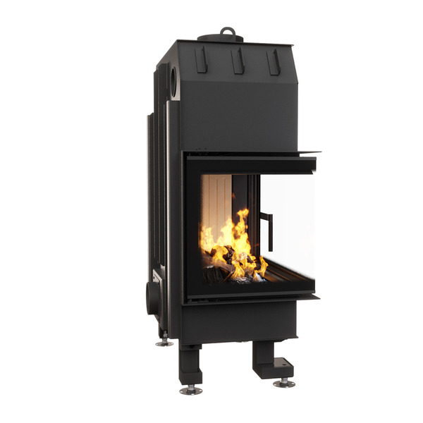 Каминная топка угловая SAVEN Energy 75х50х47L (15,1 kW) ECO. Фото 3D