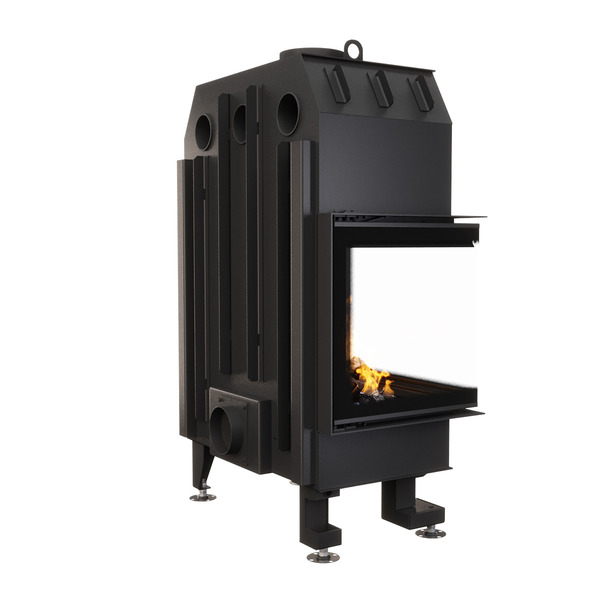 Каминная топка угловая SAVEN Energy 75х50х47L (15,1 kW) ECO. Фото 3D