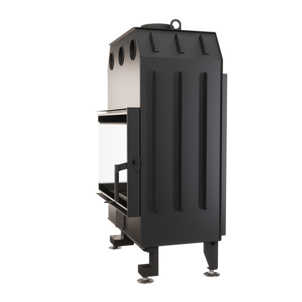Каминная топка угловая SAVEN Energy 75х50х47L (15,1 kW) ECO. Фото 3D