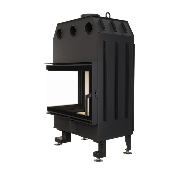 Каминная топка угловая SAVEN Energy 75х50х47L (15,1 kW) ECO. Фото 3D