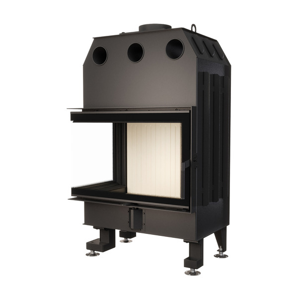 Каминная топка угловая SAVEN Energy 75х50х47L (15,1 kW) ECO. Фото 3D